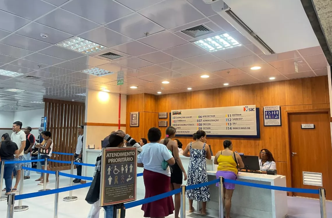 SAC Rodoviária registra 33,7 mil atendimentos em quatro meses de atividade